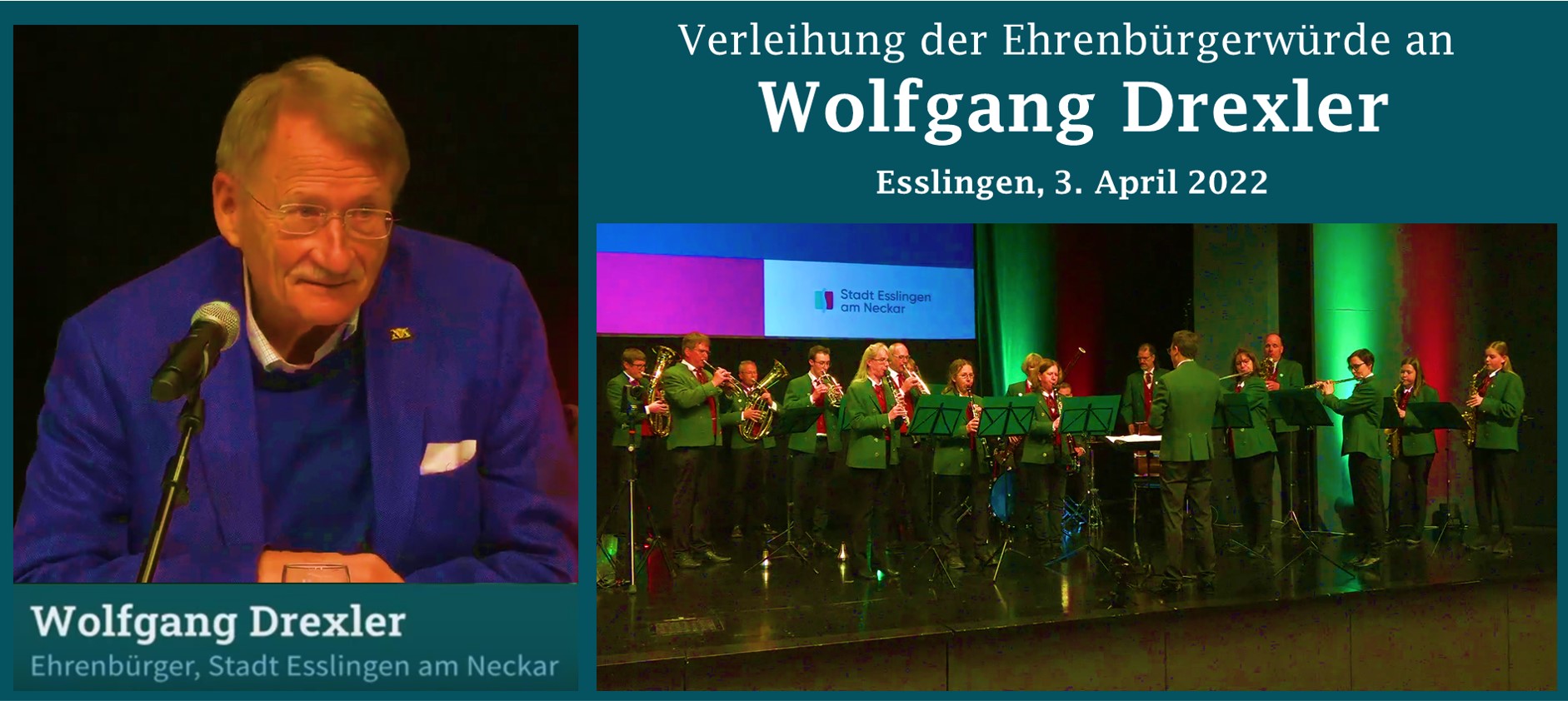 Ehrenbuerger Wolfgang Drexler 2